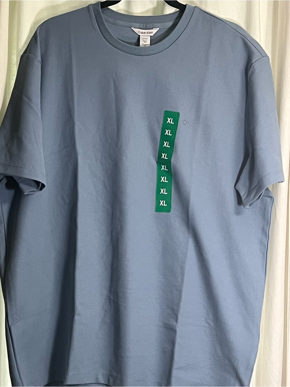 Calvin Klein Men's Dusty Blue Crewneck Tee